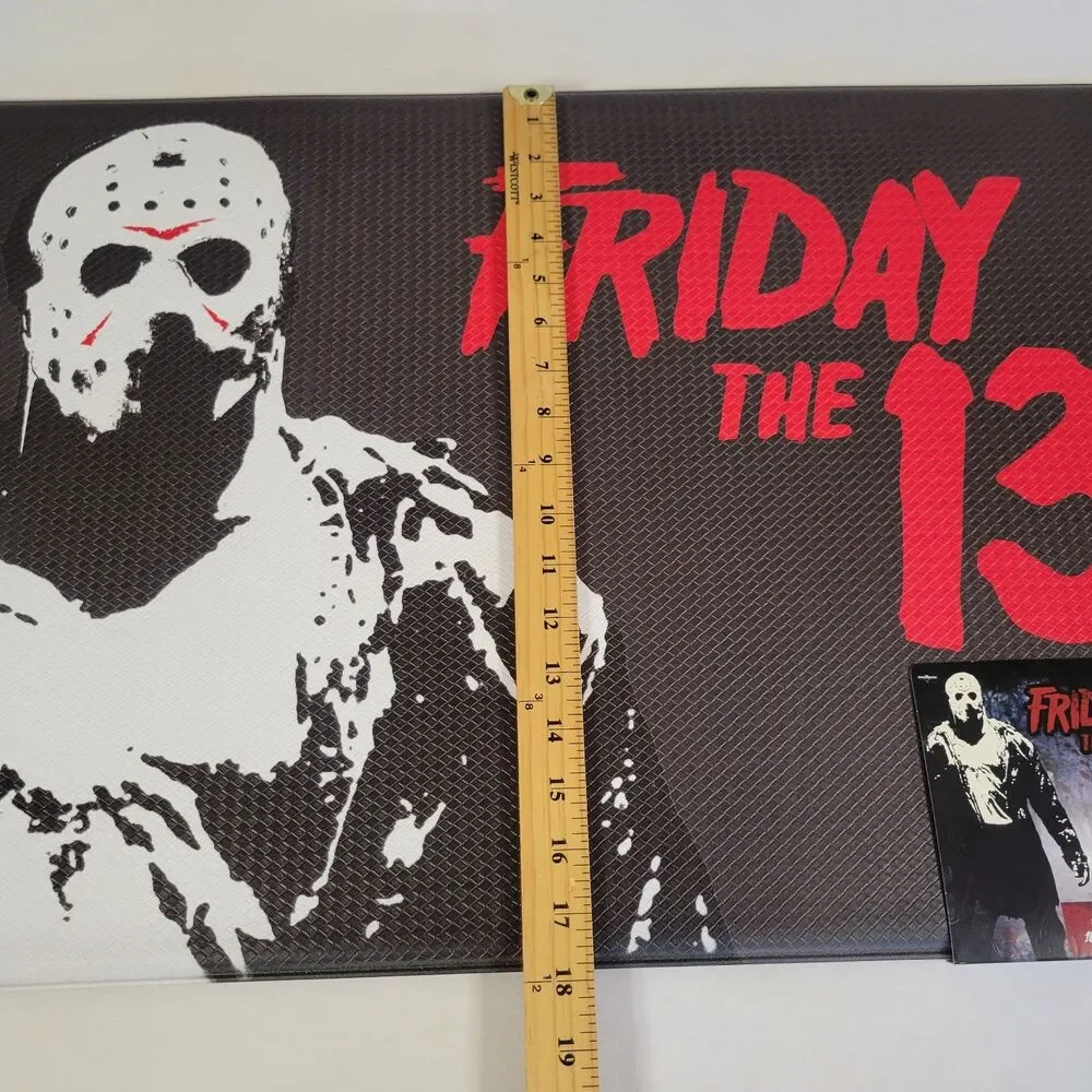 Jason Friday 13th Halloween Horror Hockey ANTI-FATIGUE Padded Mat 18x30 Kitchen